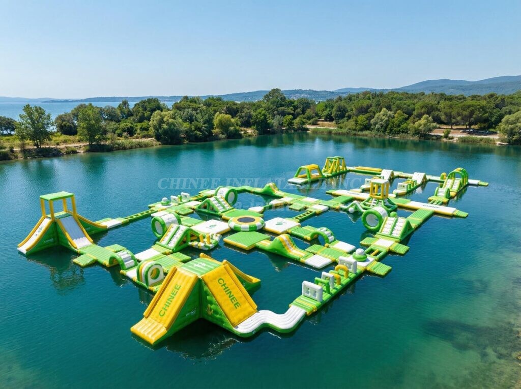 S602 Inflatable Water Park Aqua Park Water Island