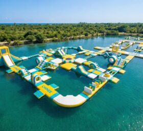 S604 Inflatable Water Park Aqua Park Water Island