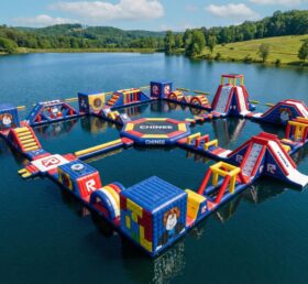 S648 Roblox Theme Inflatable Water Park