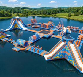 S668 Blippi Wonders Theme Inflatable Water Park