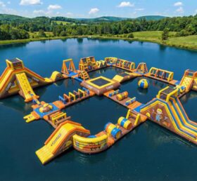 S670 Bob The Builder Theme Inflatable Water Park