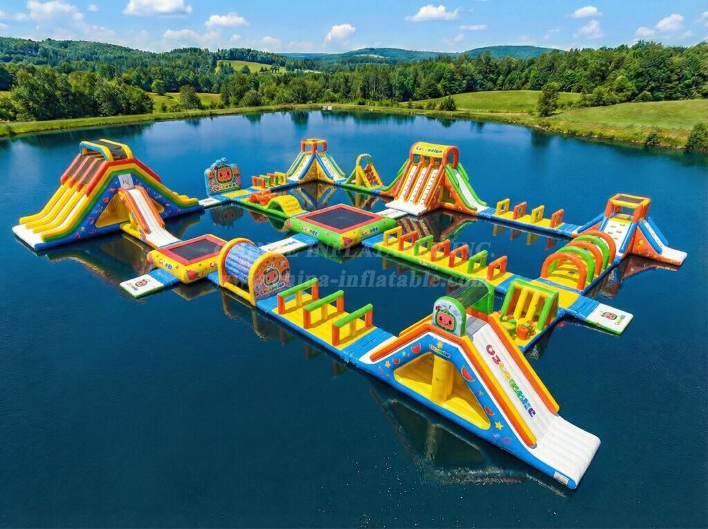 S674 Cocomelon Theme Inflatable Water Park