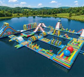 S675 Cocomelon Theme Inflatable Water Park
