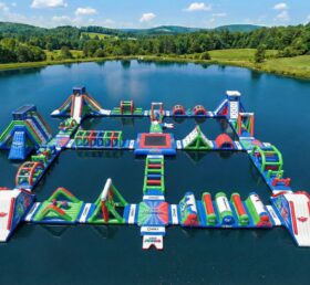 S699 PJ Masks Theme Inflatable Water Park