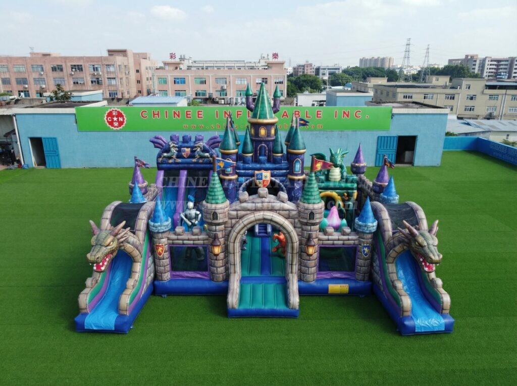 T2-7110 Castle Kingdom Theme Inflatable Bouncer