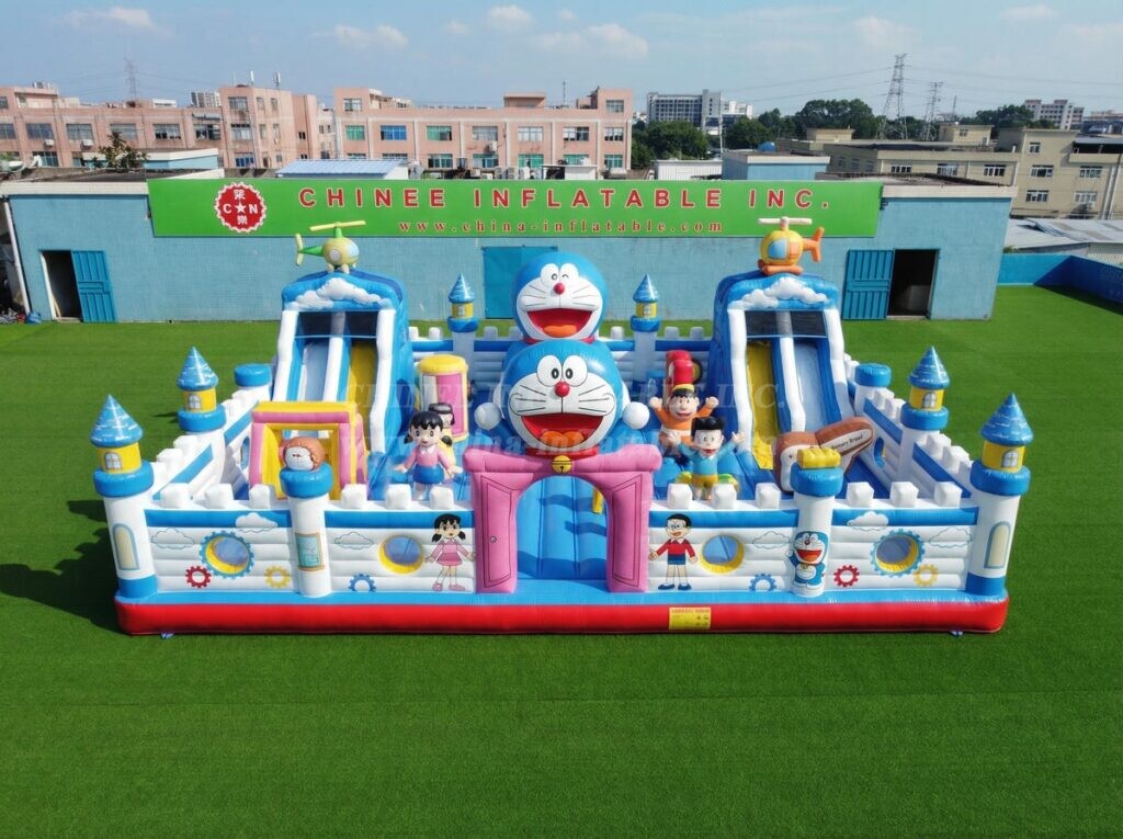 T2-7113 Doraemon Theme Inflatable Bouncer