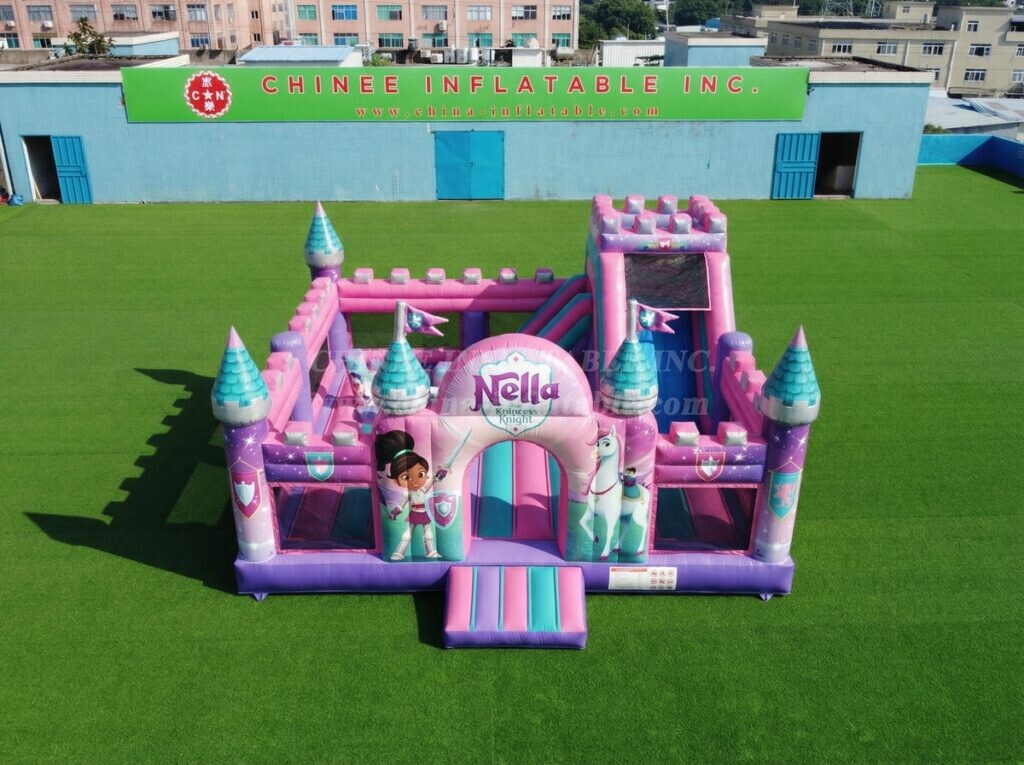 T2-7138 Nella Knight Theme Inflatable Bouncer