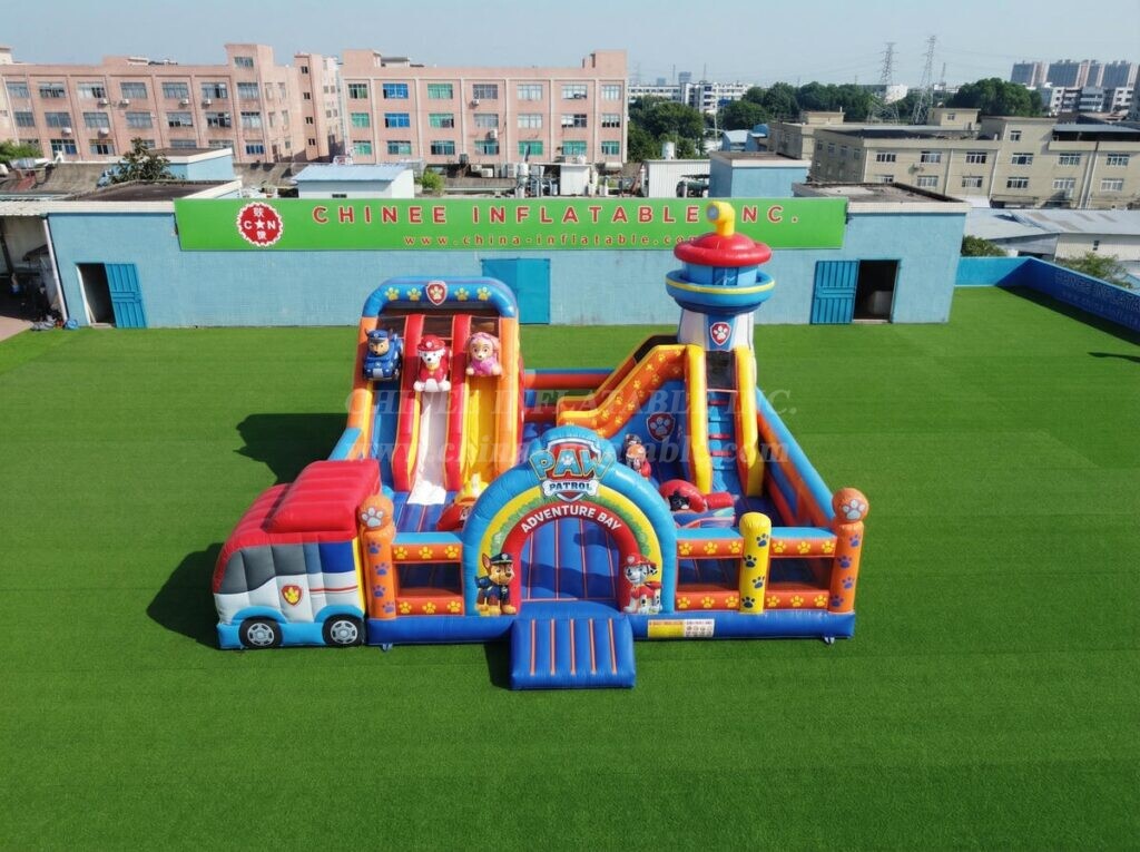 T2-7141 Paw Patrol Theme Inflatable Bouncer