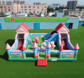 T2-7143 Peppa Pig Theme Inflatable Bouncer