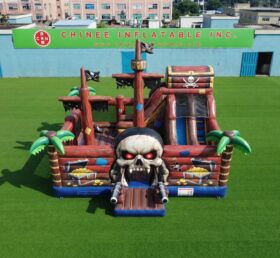 T2-7145 Pirates Theme Inflatable Bouncer
