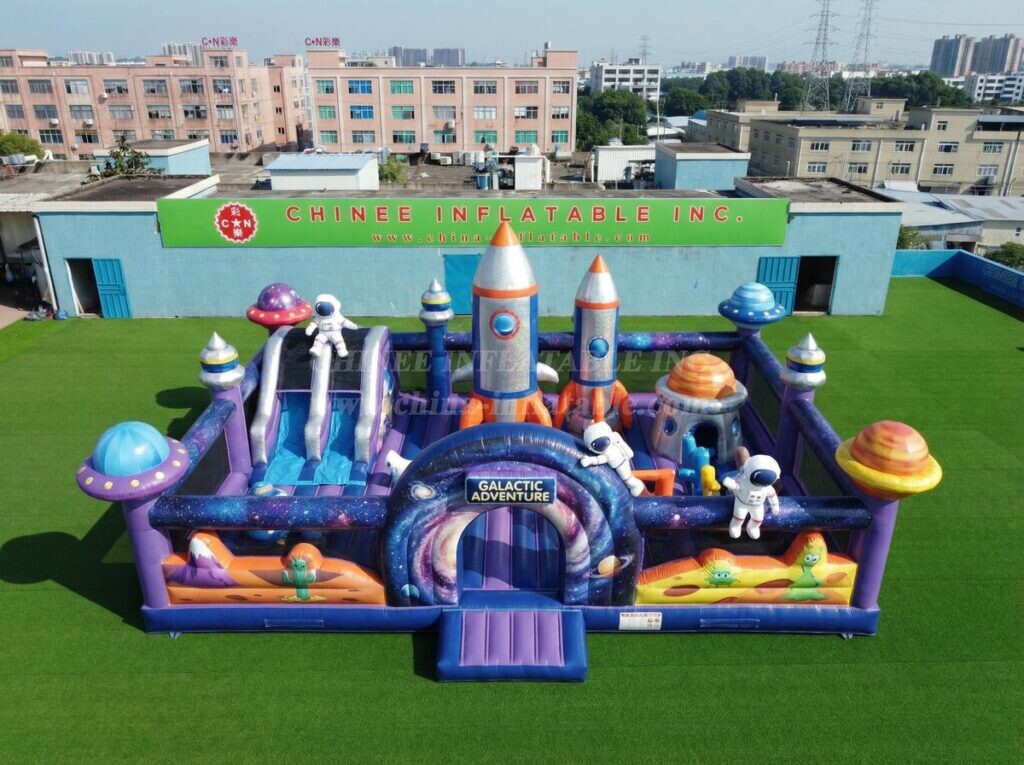 T2-7158 Space Theme Inflatable Bouncer