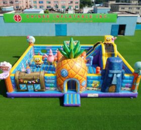 T2-7159 SpongeBob Theme Inflatable Bouncer