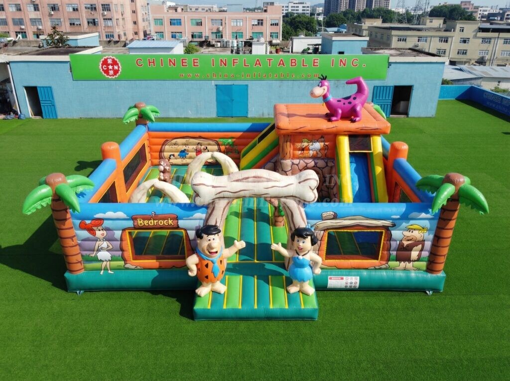 T2-7163 The Flintstones Theme Inflatable Bouncer