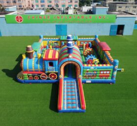 T2-7168 Train Theme Inflatable Bouncer