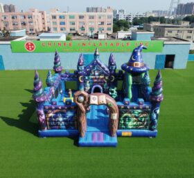 T2-7173 Wizard Theme Inflatable Bouncer