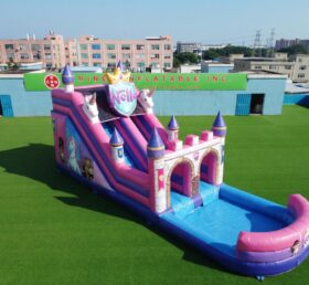 T8-6177 Nella Knight Theme Inflatable Water Slide