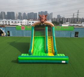 T8-562E Dinosaur-themed Inflatable Slide
