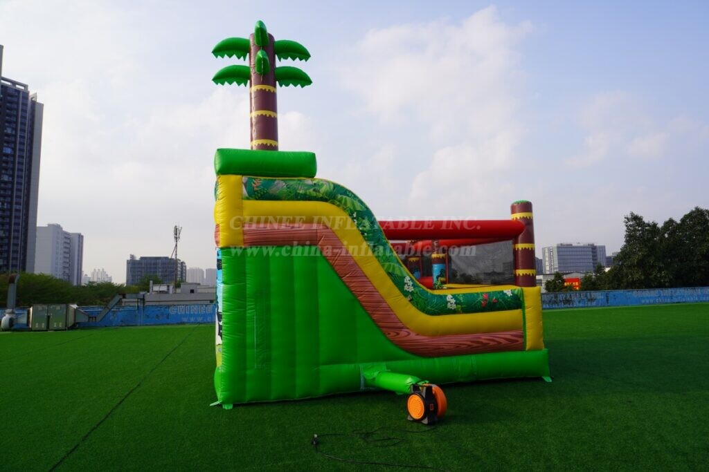T2-4103H Jungle-themed Inflatable Combos