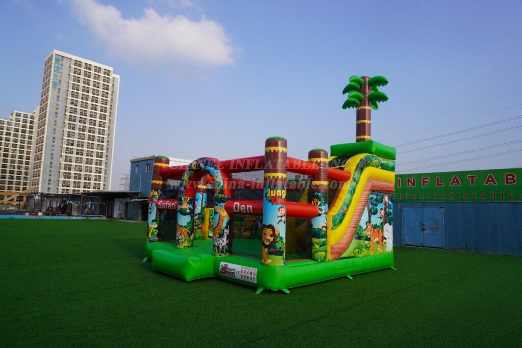 T2-4103H Jungle-themed Inflatable Combos