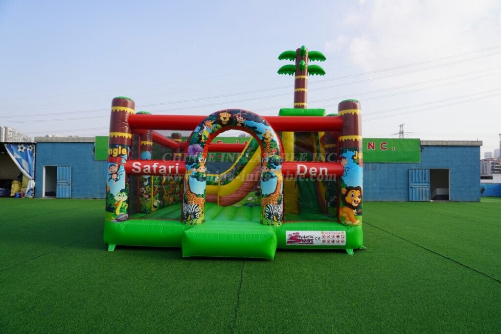 T2-4103H Jungle-themed Inflatable Combos