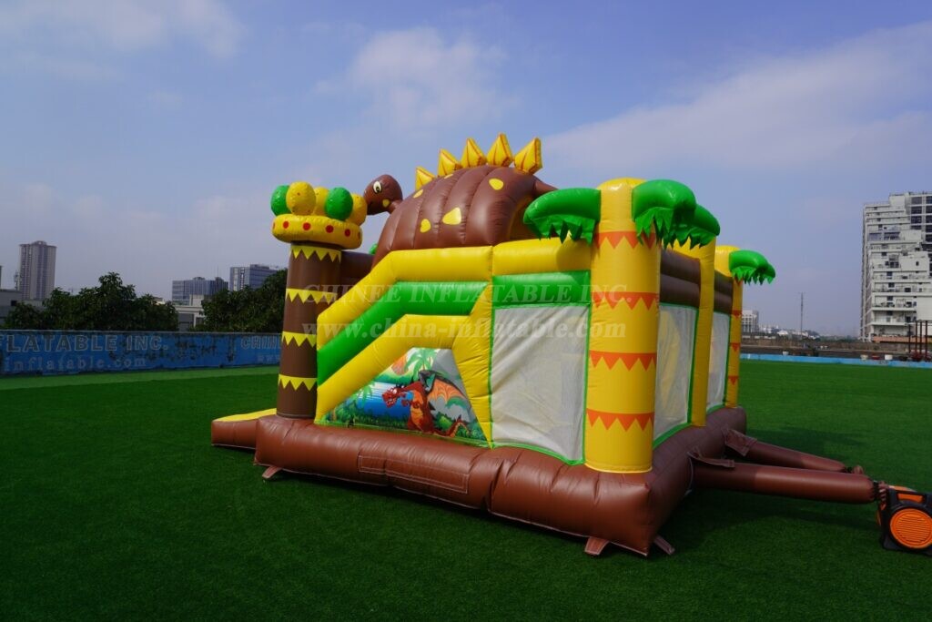 T2-3463B Dinosaur Park Inflatable Combo