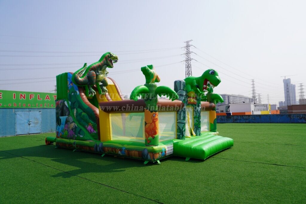 T2-4953B Dinosaur-themed Inflatable Combo