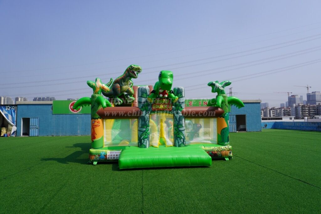 T2-4953B Dinosaur-themed Inflatable Combo