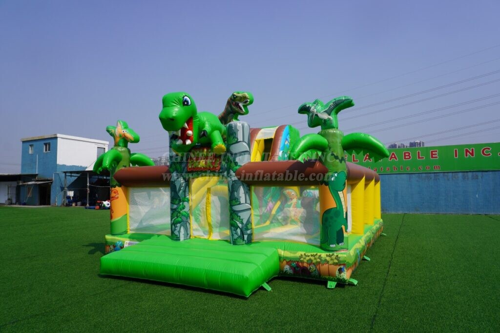 T2-4953B Dinosaur-themed Inflatable Combo