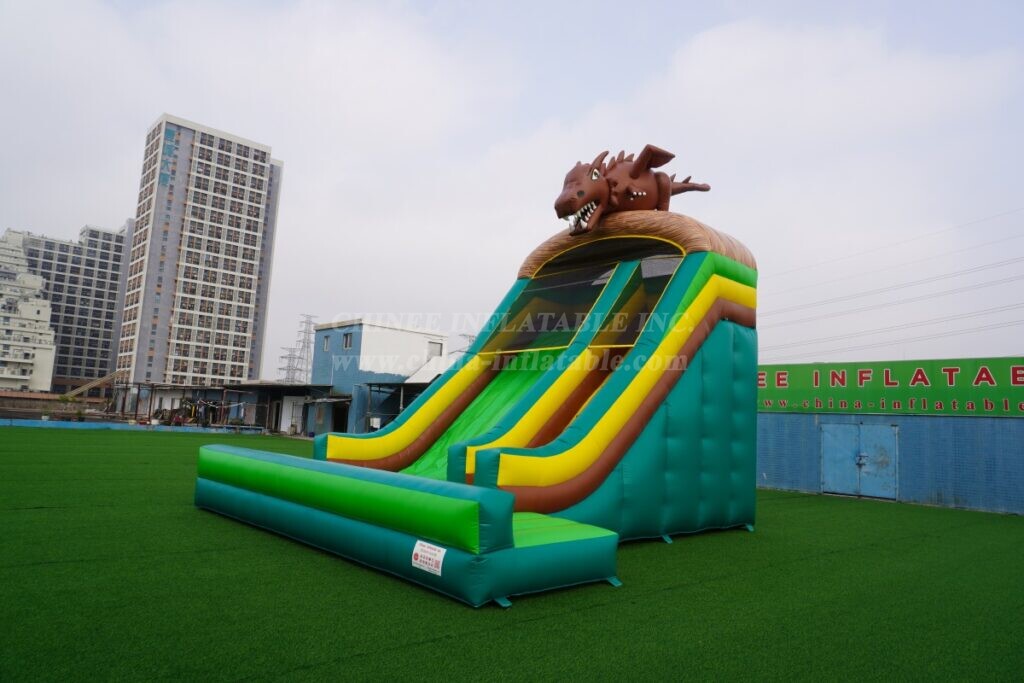 T8-562E Dinosaur-themed Inflatable Slide
