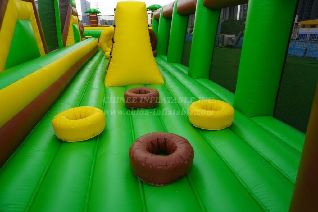 T7-1811 Jungle Adventure Inflatable Obstacle Course