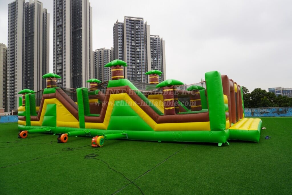 T7-1811 Jungle Adventure Inflatable Obstacle Course