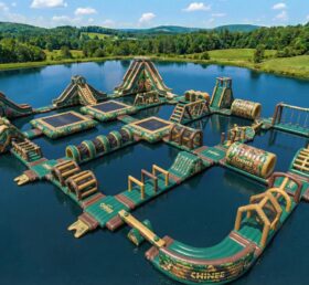 S726 Jungle Theme Inflatable Water Park