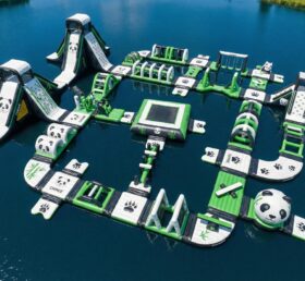 S732 Panda Theme Inflatable Water Park