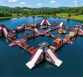 S736 Pirates Theme Inflatable Water Park
