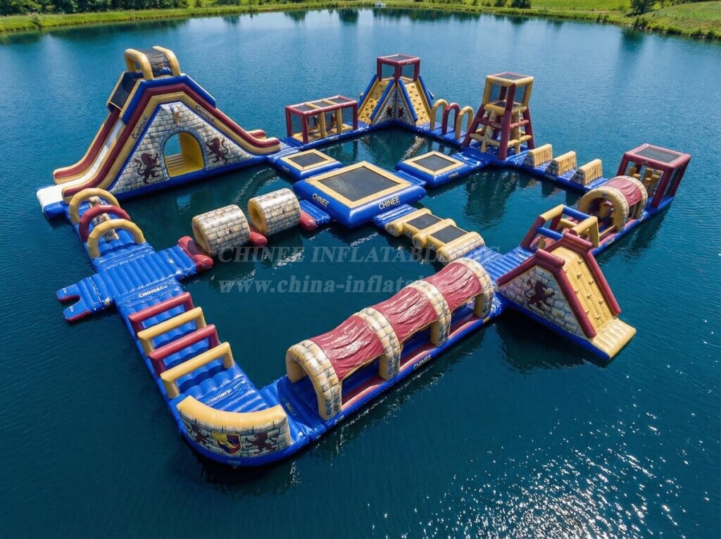 S764 Castle Kingdom Theme Inflatable Water Park