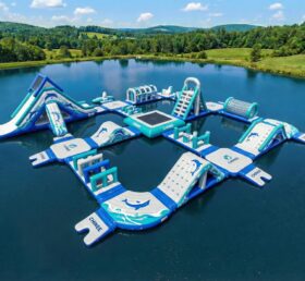 S775 Dolphin Theme Inflatable Water Park