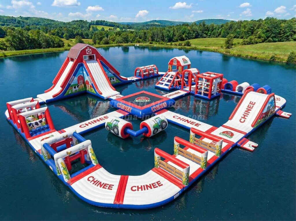 S783 Farm Theme Inflatable Water Park