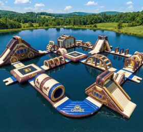 S793 Horse Carriage Theme Inflatable Water Park