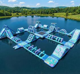 S801 Mermaid Theme Inflatable Water Park