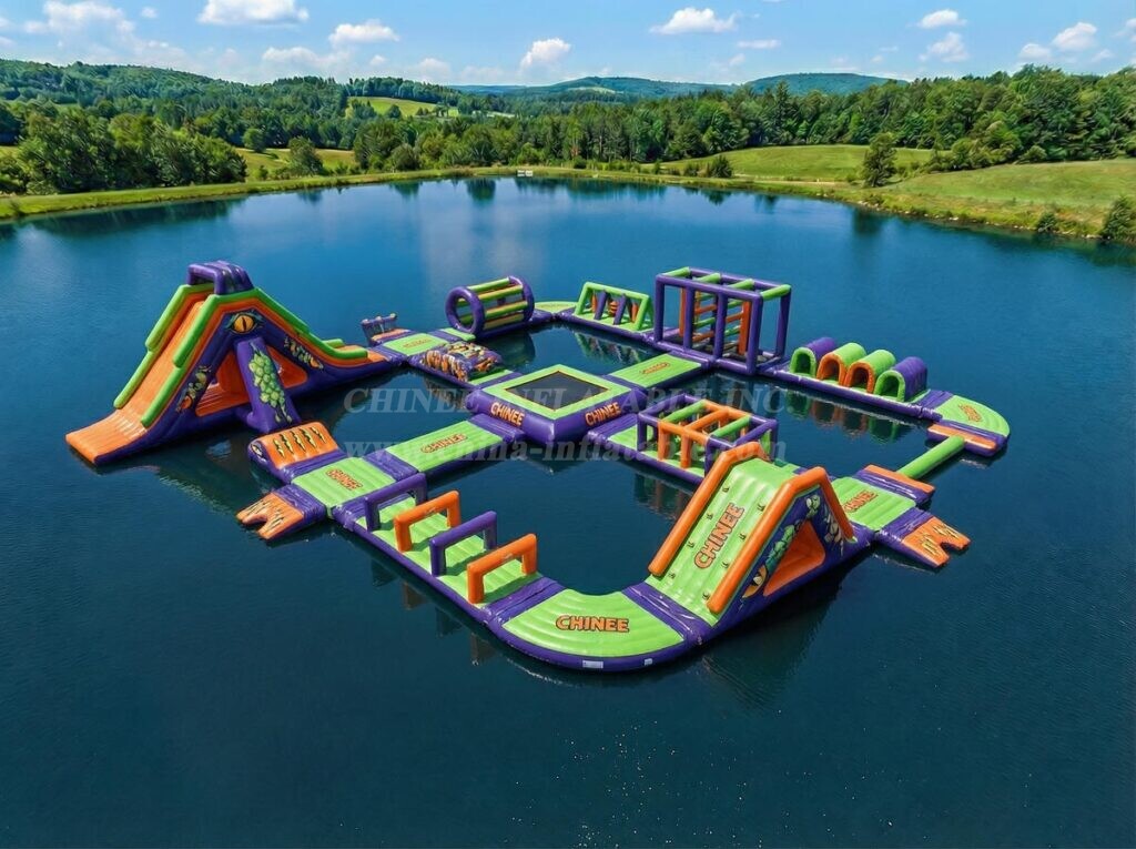 S804 Monster Theme Inflatable Water Park