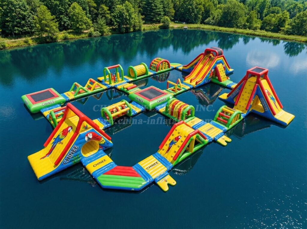 S810 Parrot Theme Inflatable Water Park