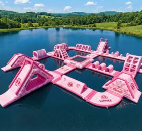 S813 Pig Theme Inflatable Water Park