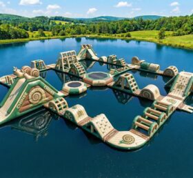 S824 Snail Theme Inflatable Water Park