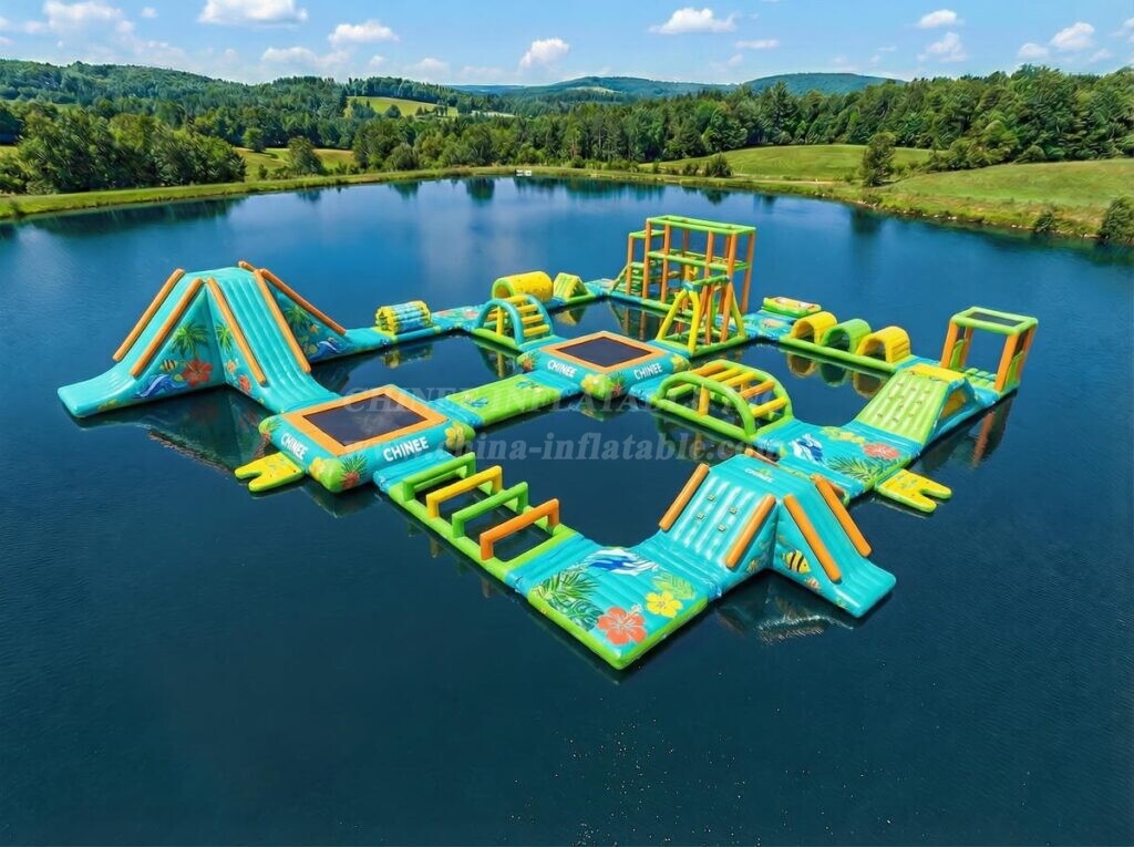 S830 Tropical Theme Inflatable Water Park