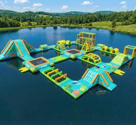 S830 Tropical Theme Inflatable Water Park