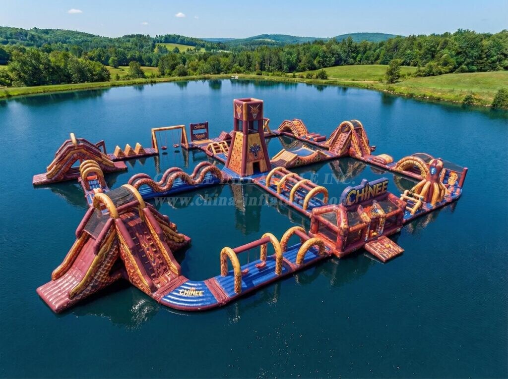 S851 Dragon Theme Inflatable Water Park