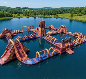 S851 Dragon Theme Inflatable Water Park