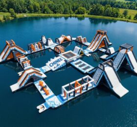 S867 Penguin Theme Inflatable Water Park