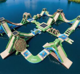 S876 Turtle Theme Inflatable Water Park
