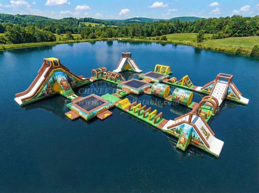 S890 Boonie Bears Theme Inflatable Water Park